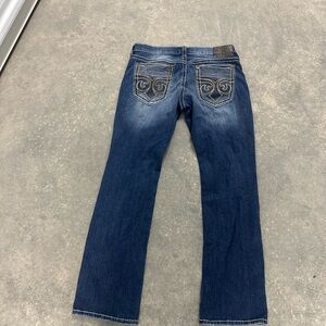 Affliction ace jeans 38” waist 10” rise 34” inseam denim